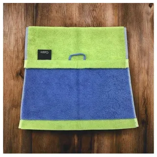 CAWÖ Lifestyle Splash Handtuch 30 x 50 cm blau-grün