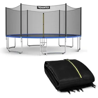 Sicherheitsnetz Für 305-cm-trampolin – Wetterfest – Doppelter Reißverschluss Mit Sicherheitsschnallen – Kindersicherung