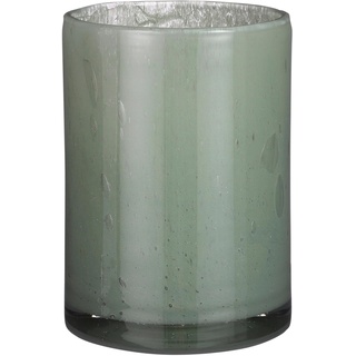 Dekovase Estelle in Grün aus Glas