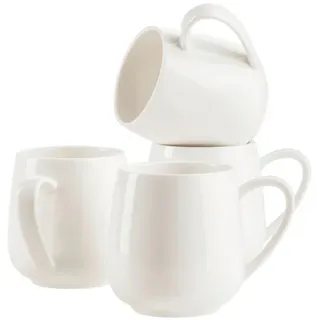 Mäser Kaffeetasse 0,41 l Weiß 4 St.