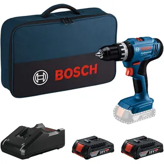 Bosch Professional Akku-Bohrschrauber GSB 18V-25 inkl. 2 x 2 Ah Akku