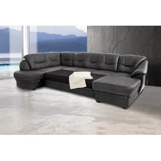 sit&more Wohnlandschaft "Savoni U-Form", wahlweise mit Bettfunktion