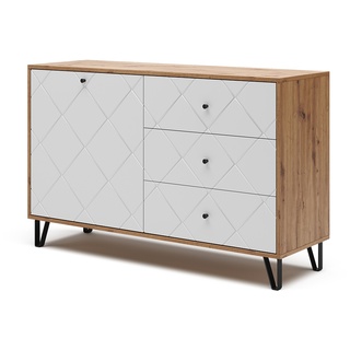 Vicco Kommode Nizza 128 x 78 cm,