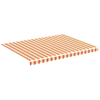 furnicato Markise Markisenbespannung Gelb und Orange 4x3 m (1-St) bunt