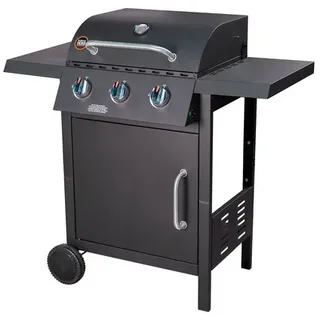 bbq hero Gasgrill 3 schwarz