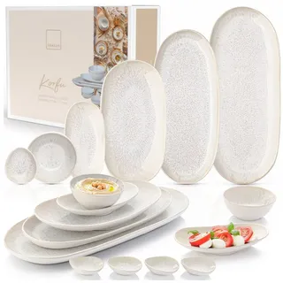 sänger Korfu Tafelservice 11-tlg. creme beige