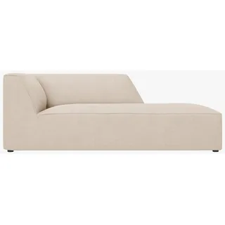 Micadoni Recamiere Ruby, Chaise Longue 1-Sitzer Modul beige