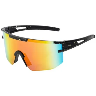 BEZLIT Herren Sonnenbrille in Rot/Gelb/Blau-Schwarz | Gr.: onesize
