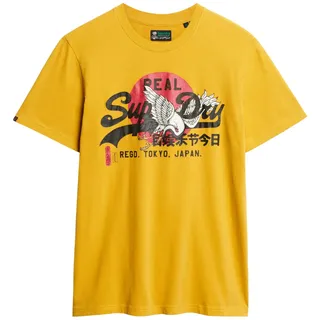 Superdry Herren Lässig geschnittenes T-Shirt mit Streifen - XL