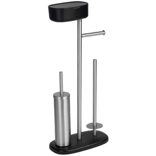 Wenko WC-Bürstengarnitur Rivazza Schwarz 1