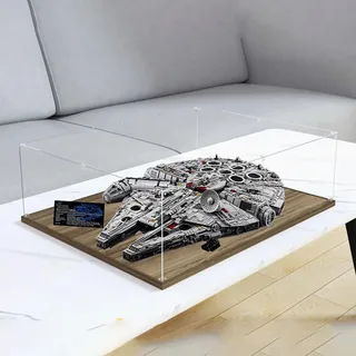 Acryl-Vitrine für Lego 75192 Millennium Falcon Modell, staubdichte Displaybox, Aufbewahrungsbox, transparente Box, Displaybox kompatibel mit Lego 75192 (nur Hülle, kein Modell)