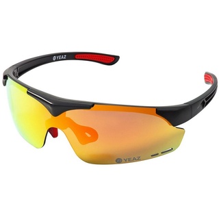 YEAZ Sportbrille SUNUP magnet-sport-sonnenbrille, Sport-Sonnenbrille mit Magnetsystem schwarz