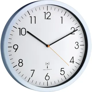 TFA Funk-Wanduhr 60.3517.55 hellblau
