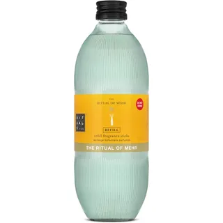 RITUALS Reed Diffuser 1x Nachfüllpack The Ritual of Mehr - Zweifach nachfüllbar – Duftstäbchen mit Süßer Orange und Zedernholz – Energiespendender Raumduft - 1x 500ml