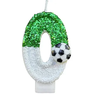 Fiauli Football Party Dekorationen Geburtstag Kerzen Kerzenset umweltfreundlich ohne Geruchsabwälz Design. Ö