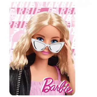 Barbie Fleecedecke 100x140cm