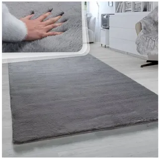 Paco Home Rabbit 780 Fellteppich 200 x 290 cm anthrazit