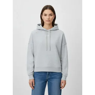 BOSS ORANGE Hoodie Ehoody Premium Damenmode mit gesticktem Logo grau XL (42)