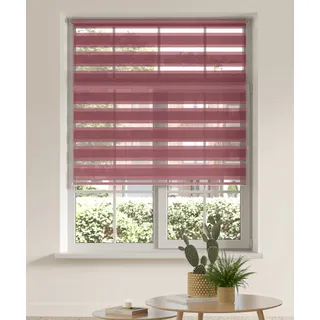 OTTO home Doppelrollo MARANO 110 x 150 cm lila/rosa