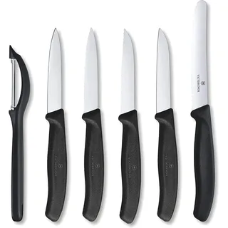 Victorinox Swiss Classic Tomaten-/Tafelmesser 6-tlg. schwarz