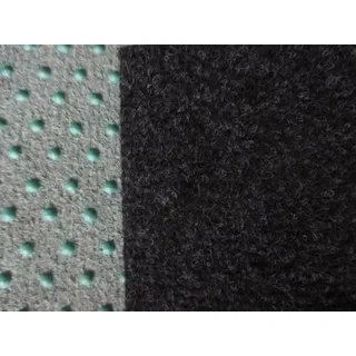 Internethandel Pfordt Kunstrasen anthrazit schwarz 400 cm Breite Outdoor Teppich, Fertig Rasen (Anthrazit/Schwarz, 300 x 400 cm)