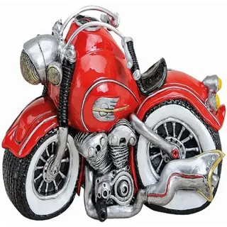 Wurm Motorrad Bike Sparschwein 15 cm