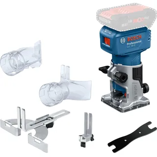 Bosch GLF 18V-8 inkl. Parallelanschl., Saugadapter, Rollenführung, 8mm-Spannz.