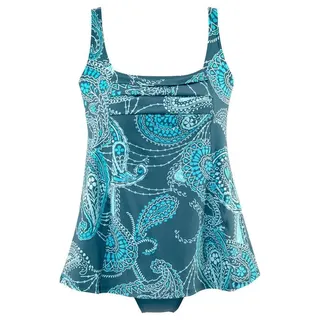 LASCANA Badekleid Damen Petrol 52 Cup C