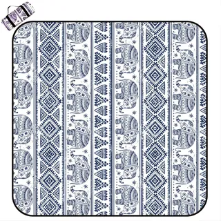 EUPXRHY Picknickdecke 300x300, Picknickdecke Wasserdicht & Isoliert, 3 Schichten Verdickt Picknick Decke mit Aluminiumfolie, XXL Picknick Decke Für Picknick, Strand, Camping, Waschbar