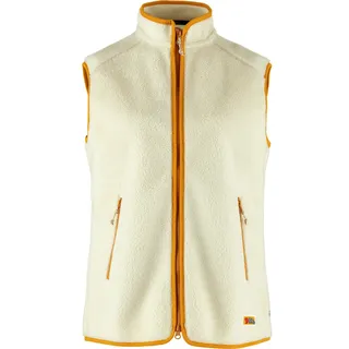 Fjällräven Damen Vardag Pile Fleece Weste (Größe L, weiss)