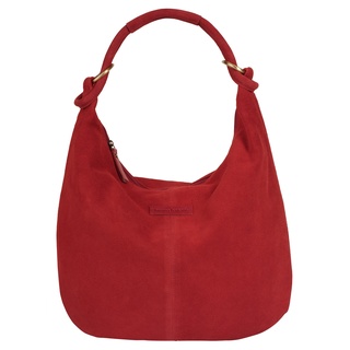 Shopper BRUNO BANANI Gr. B/H/T: 43 cm x 33 cm x 4 cm onesize, rot Damen Taschen Handtaschen echt Leder