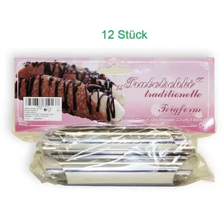 Backform Set 20 St. offen Cannoli Form Schaumrollen Schillerlocken Backröhrchen