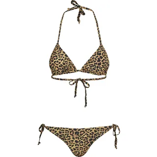 URBAN CLASSICS Triangel-Bikini Damen Braun 38