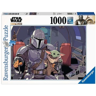 Ravensburger Puzzle Star Wars The Mandalorian (1000 Teile), Puzzleteile