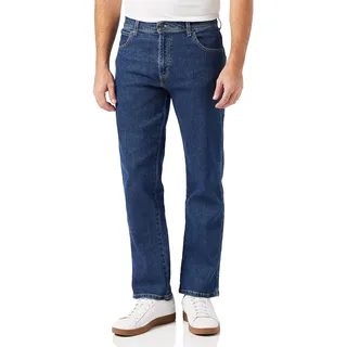 Wrangler Herren Durables Regular Fit Jeans, Darkstone, 34W / 32L