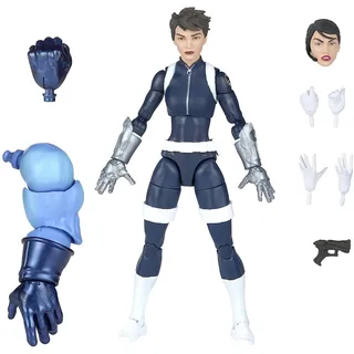 Marvel Hasbro Legends Series Marvel's Quake, 15 cm große Figur zu den Secret Warriors Comics zum Sammeln, 5 Accessoires, 2 Build-A-Figure Elemente, F4795, Multi