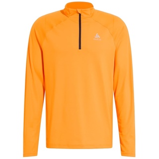 Odlo Herren Laufoberteil mit Reißverschluss ESSENTIAL CERAMIWARM, oriole, S