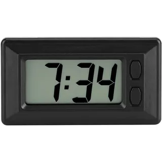 LCD Digital Tisch Auto Armaturenbrett, Kleine Uhr, Kleine Digitaluhr, Batteriebetrieben, Schreibtisch, Elektronische Uhr, Datum, Uhrzeit, Kalenderanzeige