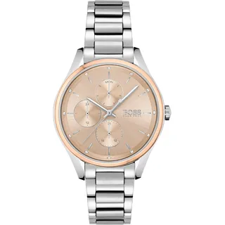 Boss Grand Course Silber Leder 36 mm 1502604