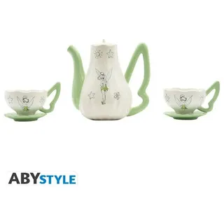 ABYstyle DISNEY Teapot with Tinkerbell cups Set