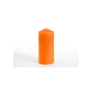 Stumpenkerze Ø 60 mm · 130 mm orange. DW13309