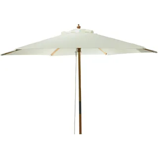 Holz-Gartenschirm, Ø 250 cm