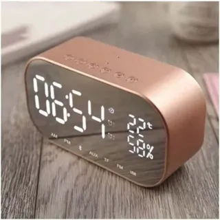 Bluetooth-radiowecker Mit Fm-lautsprecher, Thermometer Und Freisprechfunktion