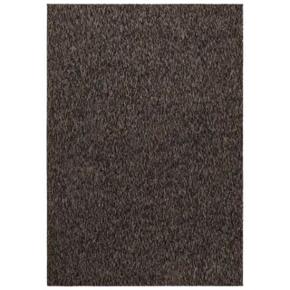 KADIMA DESIGN AMMER Kurzflorteppich 160 x 230 cm Braun