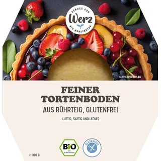 Werz Feiner Tortenboden aus Rührteig bio