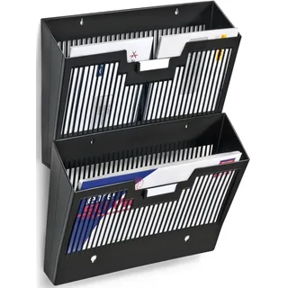 CEP Wandprospekthalter schwarz DIN A4 36,4 x 9,5 x 25,7 cm, 1 St.