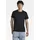 Kurzarm-T-Shirt Dark Black S