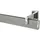 Gardinenstange FLAT 0 360 Silber/Grau