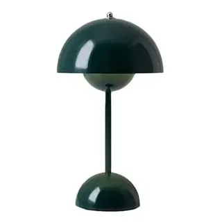 Bammare Kabellos Touch Control Tischlampe, 3 Farben Dimmbare Wiederaufladbare LED Tischlampe, Dekorative Nordeuropa Flowerpot Schreibtischlampe für Schlafzimmer Wohnzimmer Restaurant Bar