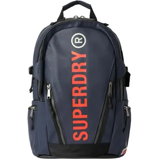 Superdry & Co Rucksack Tarp marine / orangerot / weiß Einheitsgröße